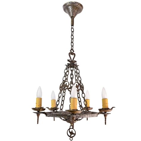 Tudor Style Chandelier 